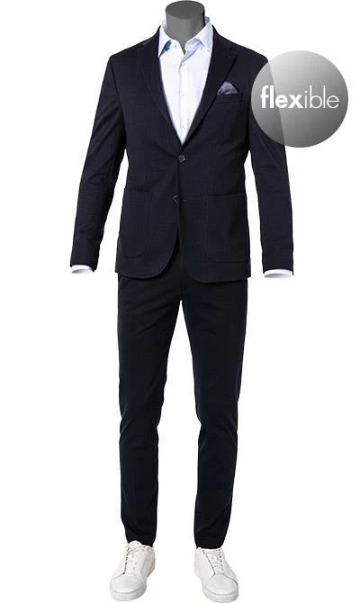 Pierre Cardin Anzug 42285+72534/810/14300/3000 Jersey, Marine 4 Pierre Cardin Anzug 42285+72534/810/14300/3000 Jersey, Marine – Bild 2