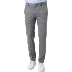Pierre Cardin Hose Rick 72534/810/14300/2600 Jersey, Silbergrau meliert, Silbergrau