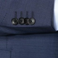 EDUARD DRESSLER Anzug Sean/Jim 00540/5B31+3B35/45 Shaped Fit, Schurwolle Super110, Dunkelblau -Anzüge & Westen Schritte 353205 norm4