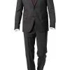 EDUARD DRESSLER Anzug Sean/Jim 00540/5B31+3B35/24 Shaped Fit, Schurwolle Super110, Anthrazit -Anzüge & Westen Schritte 353206 norm