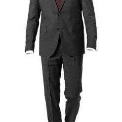 EDUARD DRESSLER Anzug Sean/Jim 00540/5B31+3B35/24 Shaped Fit, Schurwolle Super110, Anthrazit