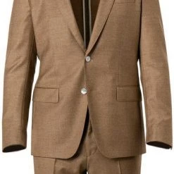 BOSS Anzug Hartlay-Giro 50438515+510/262 Slim Fit, Schurwoll-Stretch, Beige meliert, Beige 13 BOSS Anzug Hartlay-Giro 50438515+510/262 Slim Fit, Schurwoll-Stretch, Beige meliert, Beige -Anzüge & Westen Schritte 353427 norm2