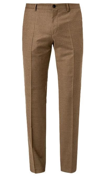 BOSS Anzug Hartlay-Giro 50438515+510/262 Slim Fit, Schurwoll-Stretch, Beige meliert, Beige 10 BOSS Anzug Hartlay-Giro 50438515+510/262 Slim Fit, Schurwoll-Stretch, Beige meliert, Beige – Bild 8