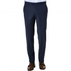 Pierre Cardin Hose Dupont 72240/810/14001/3150 Regular Fit, Schurwoll-Stretch Futureflex, Marine