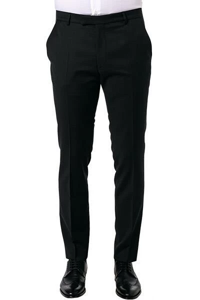 JOOP! Hose Gun 30024806/001 Extra Slim Fit, Schurwoll-Stretch, Schwarz 4 JOOP! Hose Gun 30024806/001 Extra Slim Fit, Schurwoll-Stretch, Schwarz – Bild 2