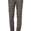 CG Hose Cole 02-006S3/230043/82 Slim Fit, Viskose-Stretch, Stahlgrau-braun kariert , Stahlgrau-braun -Anzüge & Westen Schritte 354125 norm