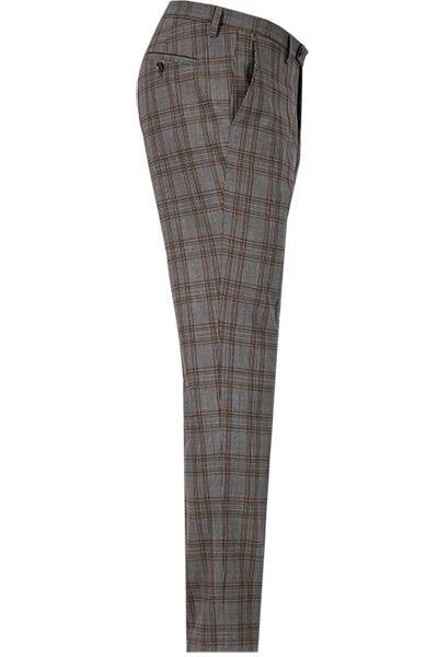 CG Hose Cole 02-006S3/230043/82 Slim Fit, Viskose-Stretch, Stahlgrau-braun kariert , Stahlgrau-braun 5 CG Hose Cole 02-006S3/230043/82 Slim Fit, Viskose-Stretch, Stahlgrau-braun kariert , Stahlgrau-braun – Bild 3