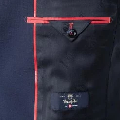 CG Anzug Caden/Cedric 90-150S1/423802+433063/63 Slim Fit, Schurwoll-Stretch, Nachtblau , Nachtblau -Anzüge & Westen Schritte 354137 norm5