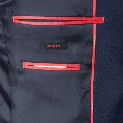 CG Anzug Caden/Cedric 90-150S1/423802+433063/63 Slim Fit, Schurwoll-Stretch, Nachtblau , Nachtblau -Anzüge & Westen Schritte 354137 norm6