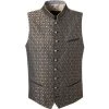 Schneiders Trachtenweste Henri 327/2102/3130 Mikrofaser-Baumwolle, Braun gemustert, Braun -Anzüge & Westen Schritte 354571 norm
