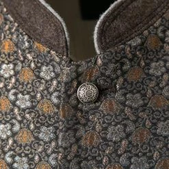 Schneiders Trachtenweste Henri 327/2102/3130 Mikrofaser-Baumwolle, Braun gemustert, Braun -Anzüge & Westen Schritte 354571 norm3