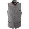 Schneiders Trachtenweste Henri 327/2103/5075 Mikrofaser-Baumwolle, Grau gemustert, Grau -Anzüge & Westen Schritte 354575 norm
