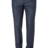 HILTL Hose Piacenza 42053/34600/48 Regular Fit, Schurwolle, Dunkelblau meliert -Anzüge & Westen Schritte 355068 norm