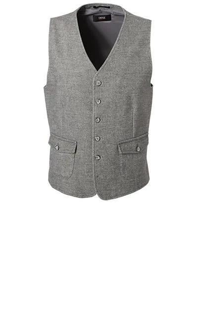 CINQUE Anzug 2243+2632+2157-5166/93 Anzug mit Weste, Slim Fit, Flanell-Stretch, Mittelgrau meliert, Mittelgrau 6 CINQUE Anzug 2243+2632+2157-5166/93 Anzug mit Weste, Slim Fit, Flanell-Stretch, Mittelgrau meliert, Mittelgrau – Bild 4