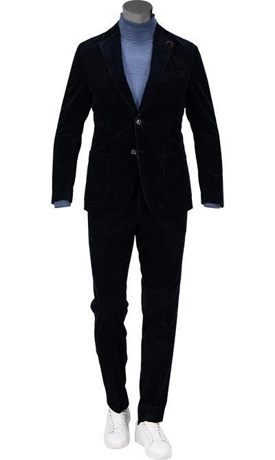 Windsor Anzug Giro-W/Santios-W 30023789+93/410 Anzug Giro-Santios, Cord, Nachtblau, Dunkelblau 3 Windsor Anzug Giro-W/Santios-W 30023789+93/410 Anzug Giro-Santios, Cord, Nachtblau, Dunkelblau