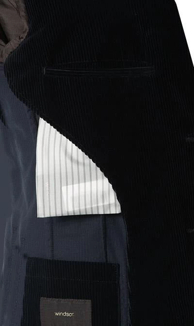 Windsor Anzug Giro-W/Santios-W 30023789+93/410 Anzug Giro-Santios, Cord, Nachtblau, Dunkelblau 8 Windsor Anzug Giro-W/Santios-W 30023789+93/410 Anzug Giro-Santios, Cord, Nachtblau, Dunkelblau – Bild 6