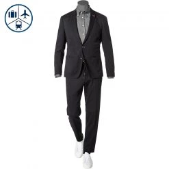 ROY ROBSON Anzug 000031091730300+1005200/A401 Slim Fit, Jersey, Dunkelblau