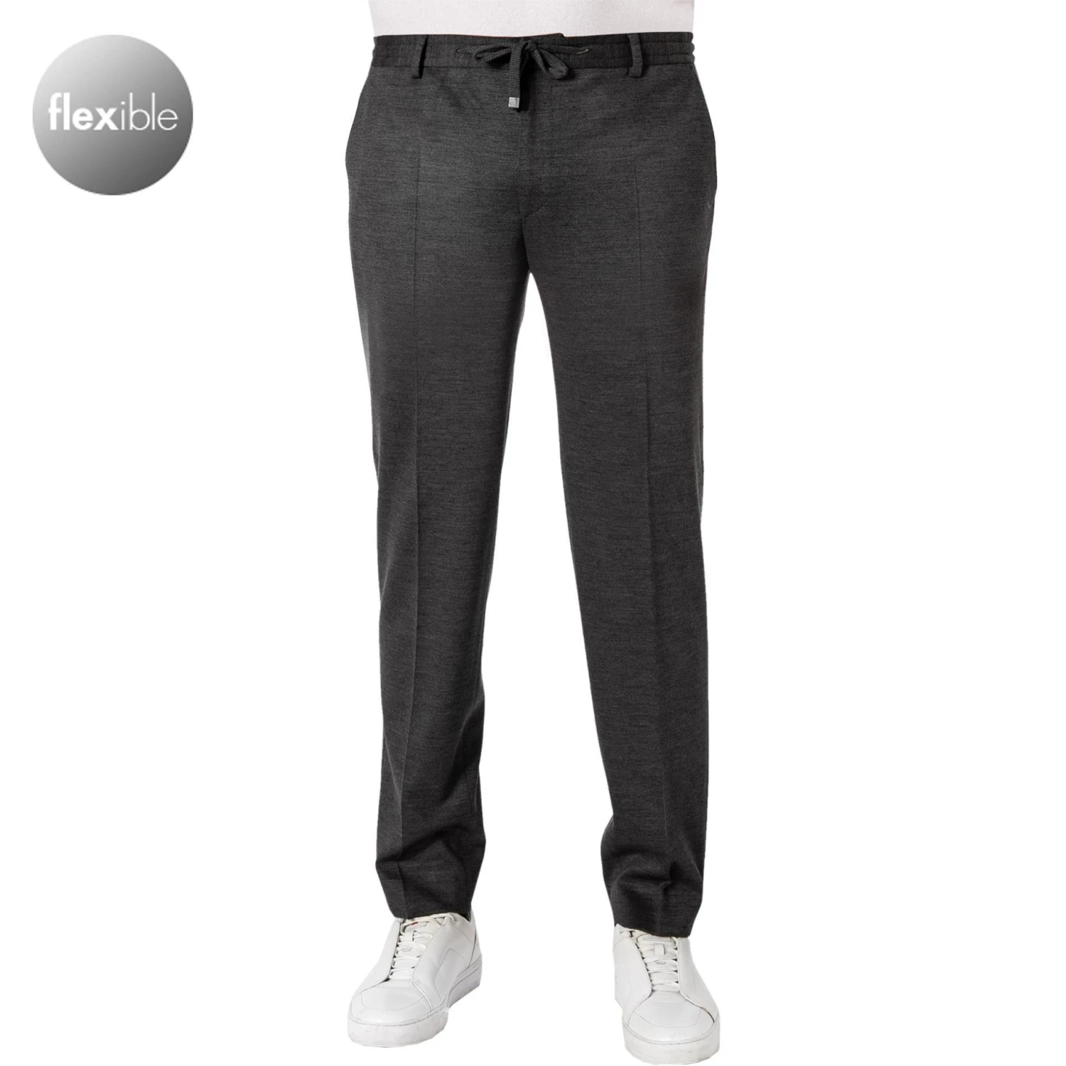 JOOP! Hose Bax 30022913/035 Slim Fit, Jersey, Mittelgrau meliert, Mittelgrau 3 JOOP! Hose Bax 30022913/035 Slim Fit, Jersey, Mittelgrau meliert, Mittelgrau