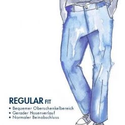 HILTL Hose Piacenza 42053/34600/74 Regular Fit, Schurwolle, Haselnussbraun meliert, Haselnuss -Anzüge & Westen Schritte 356629 norm4