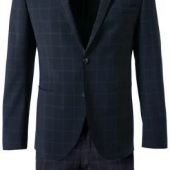 CG Anzug Ian SV/Ike 90-149S3/423722+433093/63 Super Slim Fit, Wolle, Dunkelblau kariert, Dunkelblau -Anzüge & Westen Schritte 357748 norm2