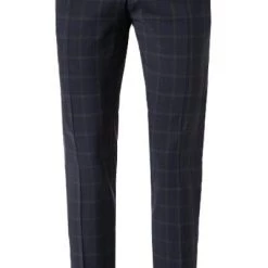 CG Anzug Ian SV/Ike 90-149S3/423722+433093/63 Super Slim Fit, Wolle, Dunkelblau kariert, Dunkelblau -Anzüge & Westen Schritte 357748 norm7