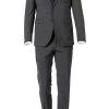 CG Anzug Caden SV/Cedric 90-148S0/423812+433063/82 Slim Fit, Wolle, Dunkelgrau -Anzüge & Westen Schritte 357757 norm