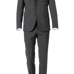 CG Anzug Caden SV/Cedric 90-148S0/423812+433063/82 Slim Fit, Wolle, Dunkelgrau