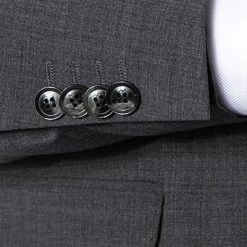 CG Anzug Caden SV/Cedric 90-148S0/423812+433063/82 Slim Fit, Wolle, Dunkelgrau -Anzüge & Westen Schritte 357757 norm4