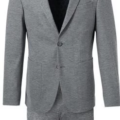 Pierre Cardin Anzug 42285+72534/810/14300/2600 Jersey, Silbergrau meliert, Silbergrau -Anzüge & Westen Schritte 358526 norm2