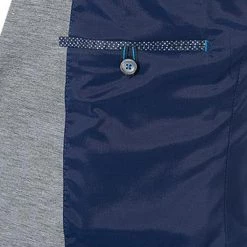 Pierre Cardin Anzug 42285+72534/810/14300/2600 Jersey, Silbergrau meliert, Silbergrau -Anzüge & Westen Schritte 358526 norm5