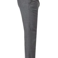 Carl Gross Hose Sven 90-0S0/339593/81 Modern Fit, Schurwolle Super110, Grau meliert, Grau -Anzüge & Westen Schritte 359274 norm3