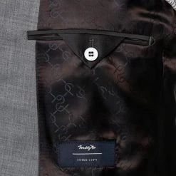 Carl Gross Anzug 90-0S0/325062+339593/81 Modern Fit, Schurwolle Super110, Grau meliert, Grau -Anzüge & Westen Schritte 359278 norm5