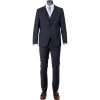 bugatti Anzug 99801/793000+780200+788300/390 Anzug mit Weste, Modern Fit, Merinowolle, Marineblau, Marine -Anzüge & Westen Schritte 359306 master