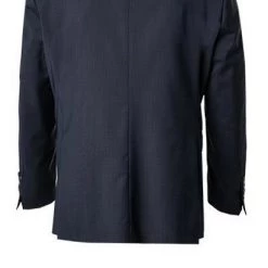 bugatti Anzug 99801/793000+780200+788300/390 Anzug mit Weste, Modern Fit, Merinowolle, Marineblau, Marine -Anzüge & Westen Schritte 359306 norm3