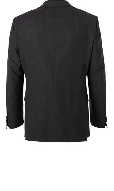 Carl Gross Anzug 00-071S0/147921+24/83 Modern Fit, Woll-Stretch, Graphit meliert, Graphit 6 Carl Gross Anzug 00-071S0/147921+24/83 Modern Fit, Woll-Stretch, Graphit meliert, Graphit – Bild 4