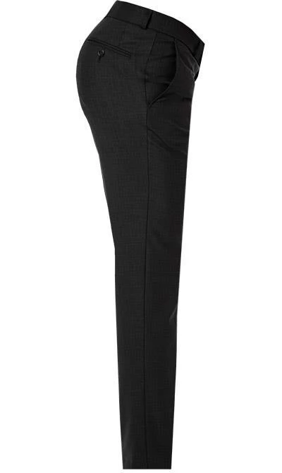 Carl Gross Anzug 00-071S0/147921+24/83 Modern Fit, Woll-Stretch, Graphit meliert, Graphit 11 Carl Gross Anzug 00-071S0/147921+24/83 Modern Fit, Woll-Stretch, Graphit meliert, Graphit – Bild 9
