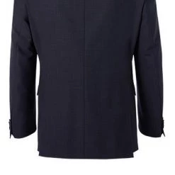 Carl Gross Anzug 00-071S0/147921+24/63 Modern Fit, Woll-Stretch, Dunkelblau meliert, Dunkelblau -Anzüge & Westen Schritte 359547 norm3