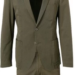 Strellson Anzug Adwyn/Till 30025771+69/310 Slim Fit, Baumwolle halbgefüttert, Olivgrün -Anzüge & Westen Schritte 360510 norm2