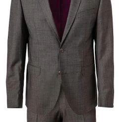 CG Anzug 90-146N0/424002+430013/72 Slim Fit, Schurwolle, Braun meliert , Braun -Anzüge & Westen Schritte 360559 norm2