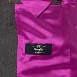 CG Anzug 90-146N0/424002+430013/72 Slim Fit, Schurwolle, Braun meliert , Braun -Anzüge & Westen Schritte 360559 norm5