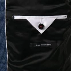 Strellson Anzug Aidan-Max 30025510+12/412 Slim Fit, Woll-Stretch, Blau -Anzüge & Westen Schritte 361062 norm5