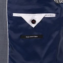 Strellson Anzug Aidan-Mace 30025466+7/426 Slim Fit, Schurwoll-Stretch, Hellblau meliert, Hellblau -Anzüge & Westen Schritte 361917 norm5