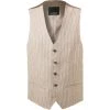 ROY ROBSON Weste 005041101057500/M250 Leinen-Baumwolle, Beige gemustert, Beige -Anzüge & Westen Schritte 362276 master