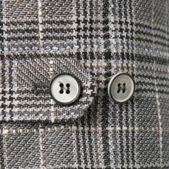 ROY ROBSON Weste 005045021708300/H050 Baumwolle-Leinen, Hellgrau kariert, Hellgrau -Anzüge & Westen Schritte 362289 norm3