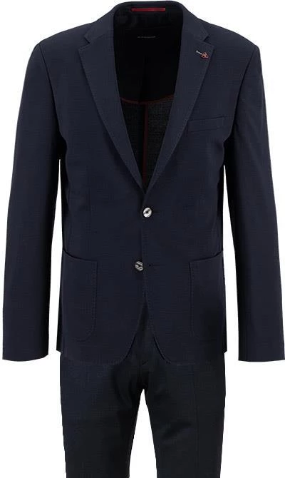 ROY ROBSON 000045491253800+001045491232500/A401 Anzug, Slim Fit, Jersey, Dunkelblau 5 ROY ROBSON 000045491253800+001045491232500/A401 Anzug, Slim Fit, Jersey, Dunkelblau – Bild 3