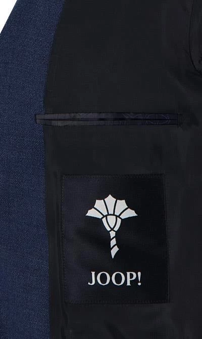 JOOP! Anzug Hustle-Bax 30025700+701/410 Slim Fit, Woll-Stretch, Dunkelblau meliert, Dunkelblau 8 JOOP! Anzug Hustle-Bax 30025700+701/410 Slim Fit, Woll-Stretch, Dunkelblau meliert, Dunkelblau – Bild 6