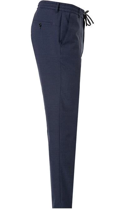 JOOP! Anzug Hustle-Bax 30025700+701/410 Slim Fit, Woll-Stretch, Dunkelblau meliert, Dunkelblau 11 JOOP! Anzug Hustle-Bax 30025700+701/410 Slim Fit, Woll-Stretch, Dunkelblau meliert, Dunkelblau – Bild 9