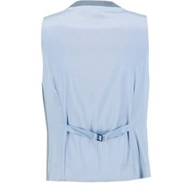 CINQUE Weste Cimonopoli 2639-1543/66 Schurwoll-Stretch, Blau meliert, Blau 5 CINQUE Weste Cimonopoli 2639-1543/66 Schurwoll-Stretch, Blau meliert, Blau – Bild 3