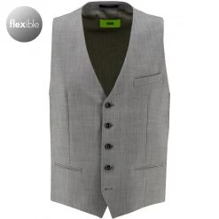 CINQUE Weste Cimonopoli 2639-1543/93 Schurwoll-Stretch, Grau meliert, Grau