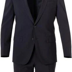 BOSS Anzug Herrel-Grace 50450514/402 Reise-Anzug Herrel-Grace, Slim Fit, Schurwoll-Stretch, Dunkelblau -Anzüge & Westen Schritte 363120 norm2